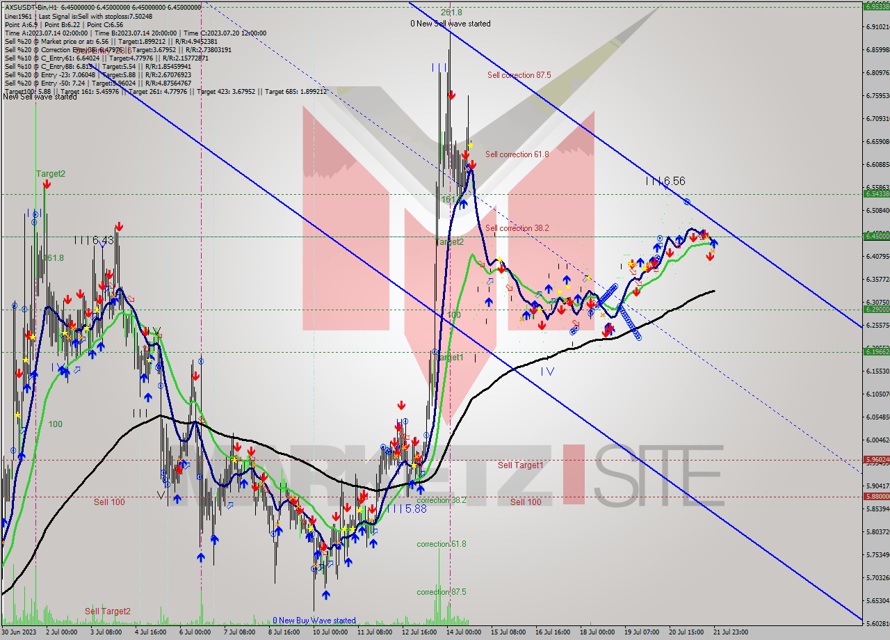 AXSUSDT-Bin H1 Signal