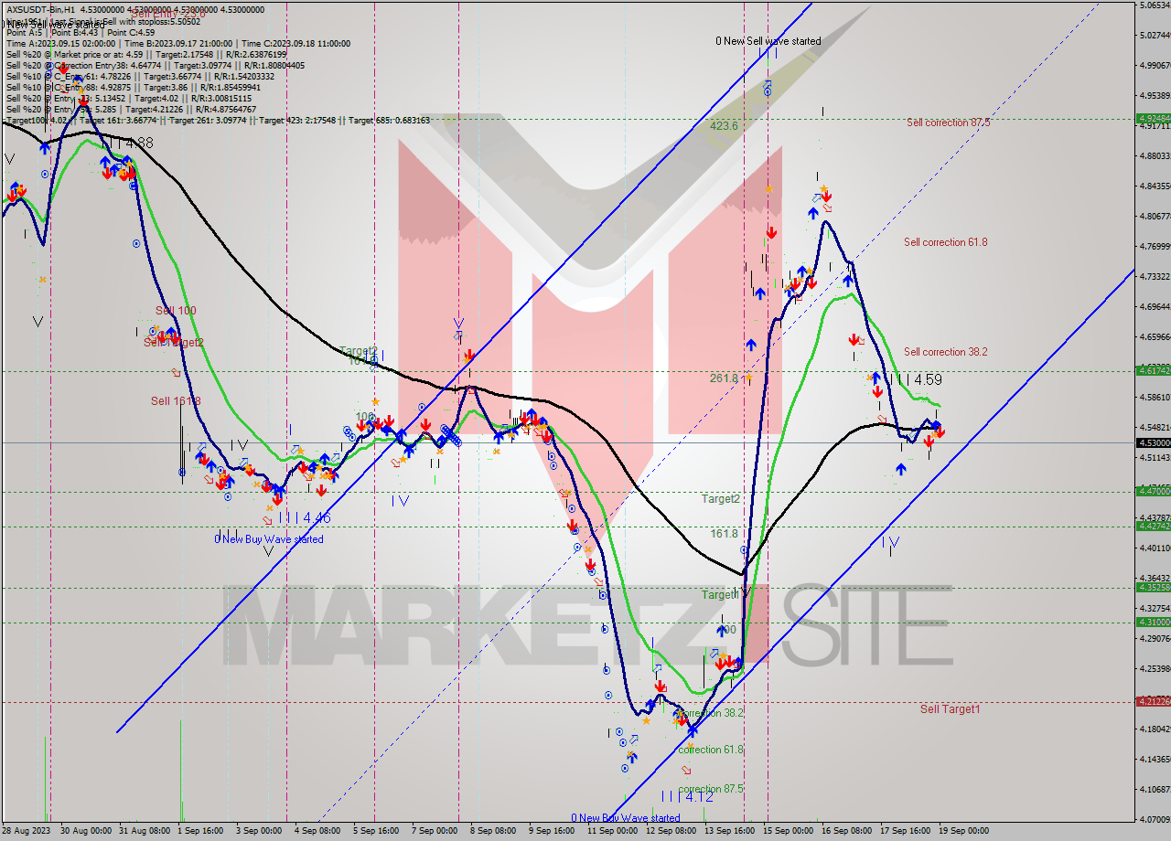 AXSUSDT-Bin H1 Signal