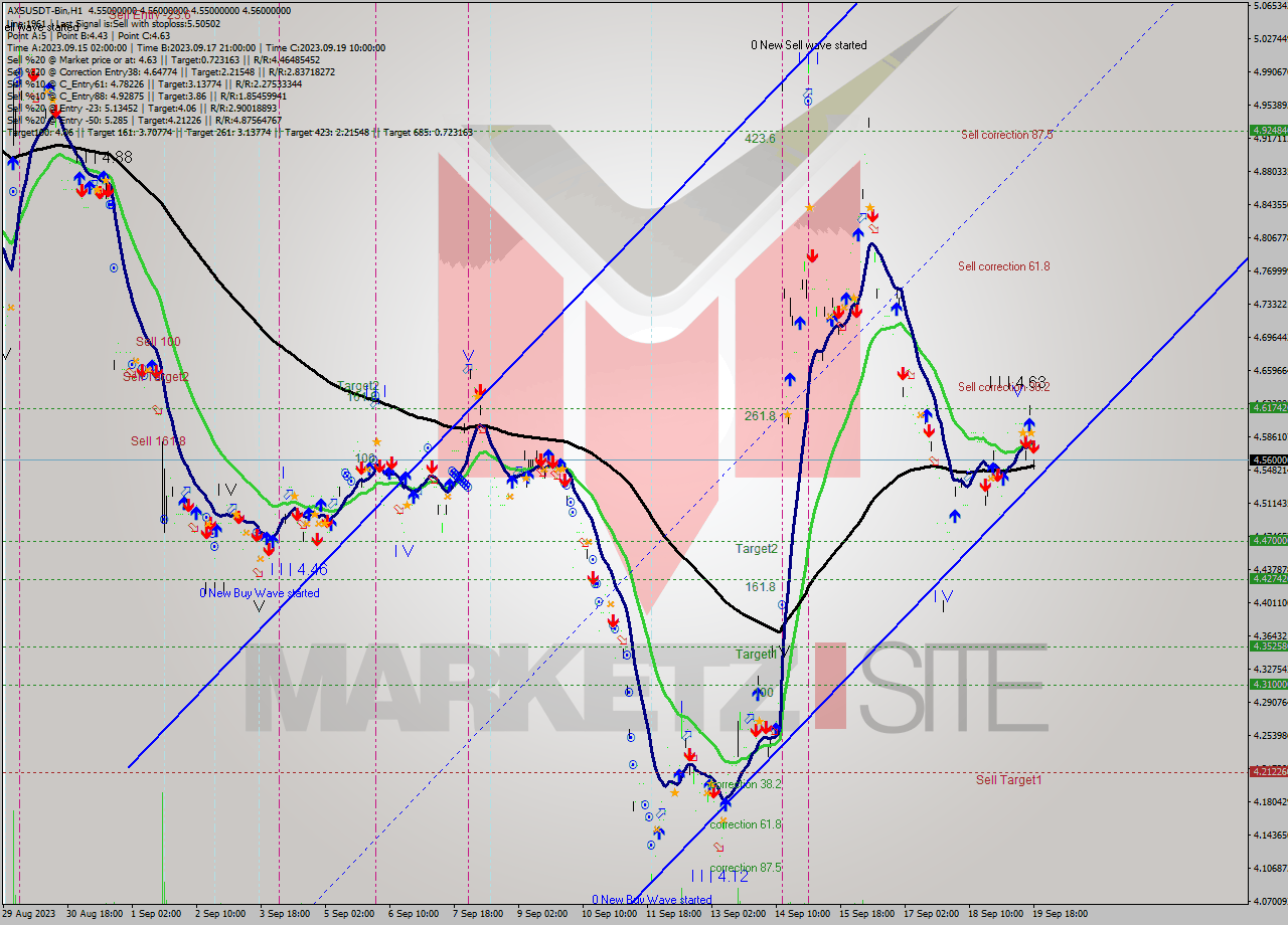 AXSUSDT-Bin H1 Signal