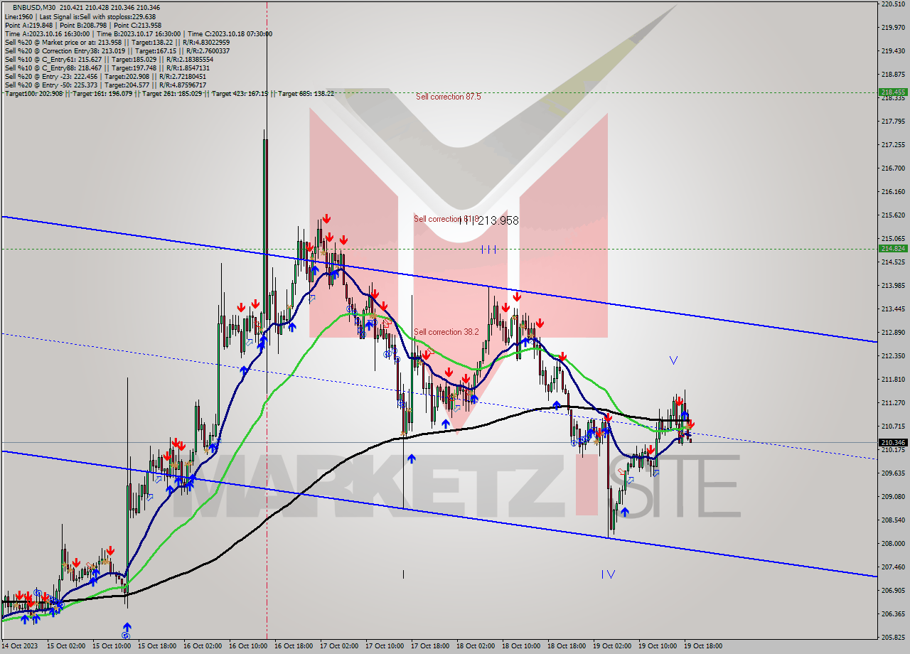 BNBUSD M30 Signal