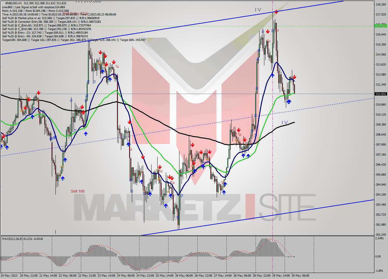 BNBUSD H1 Analysis BNBUSD H1 Signal