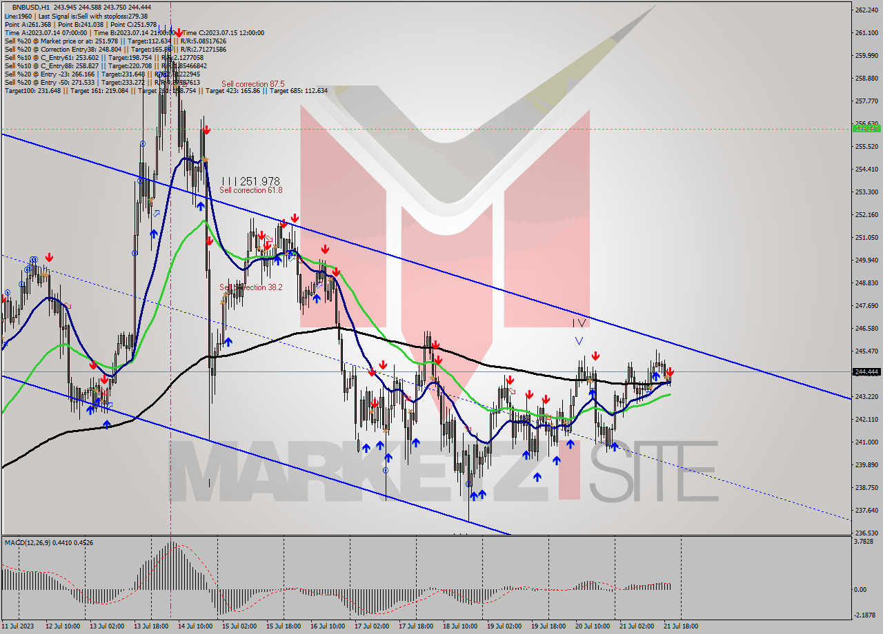 BNBUSD H1 Analysis BNBUSD H1 Signal