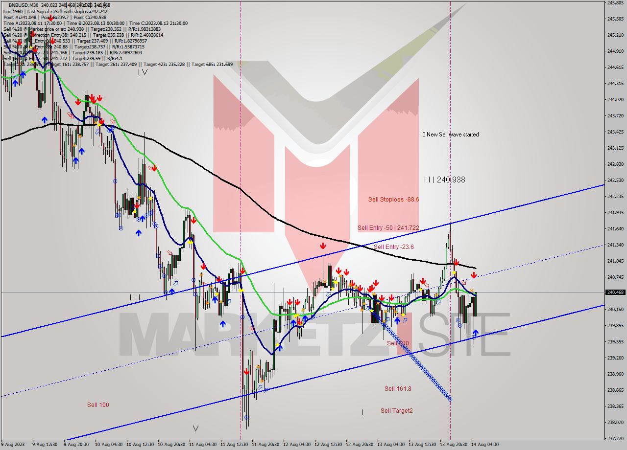 BNBUSD M30 Signal