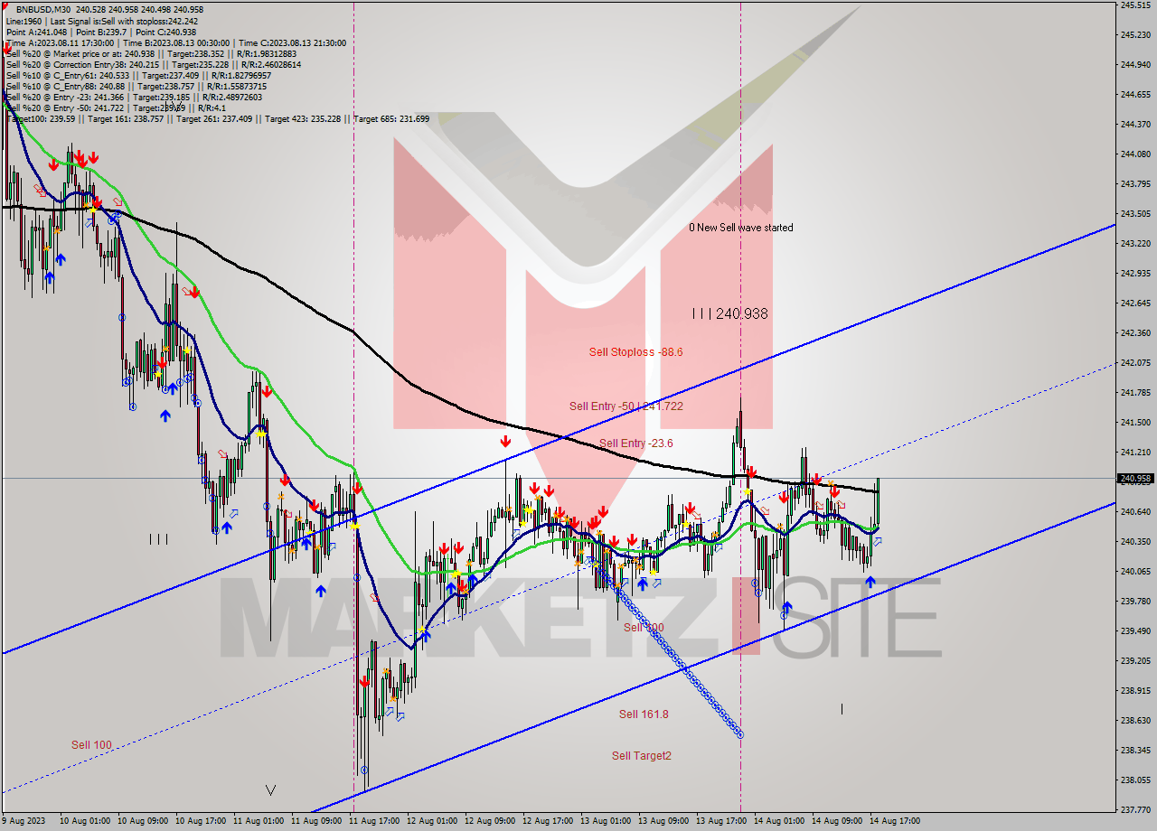 BNBUSD M30 Signal