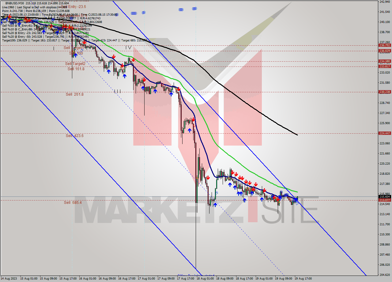 BNBUSD M30 Signal