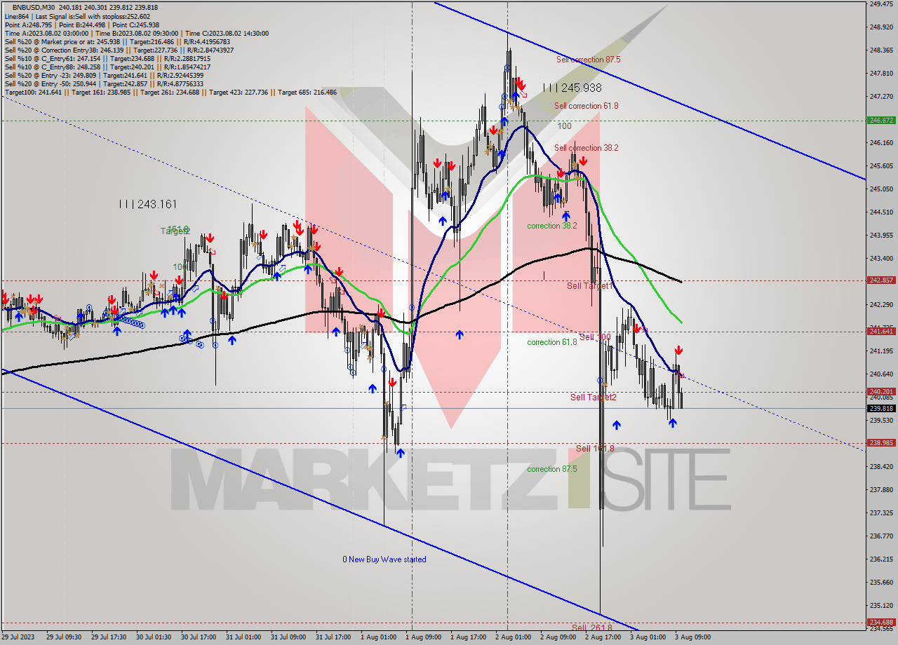 BNBUSD M30 Signal