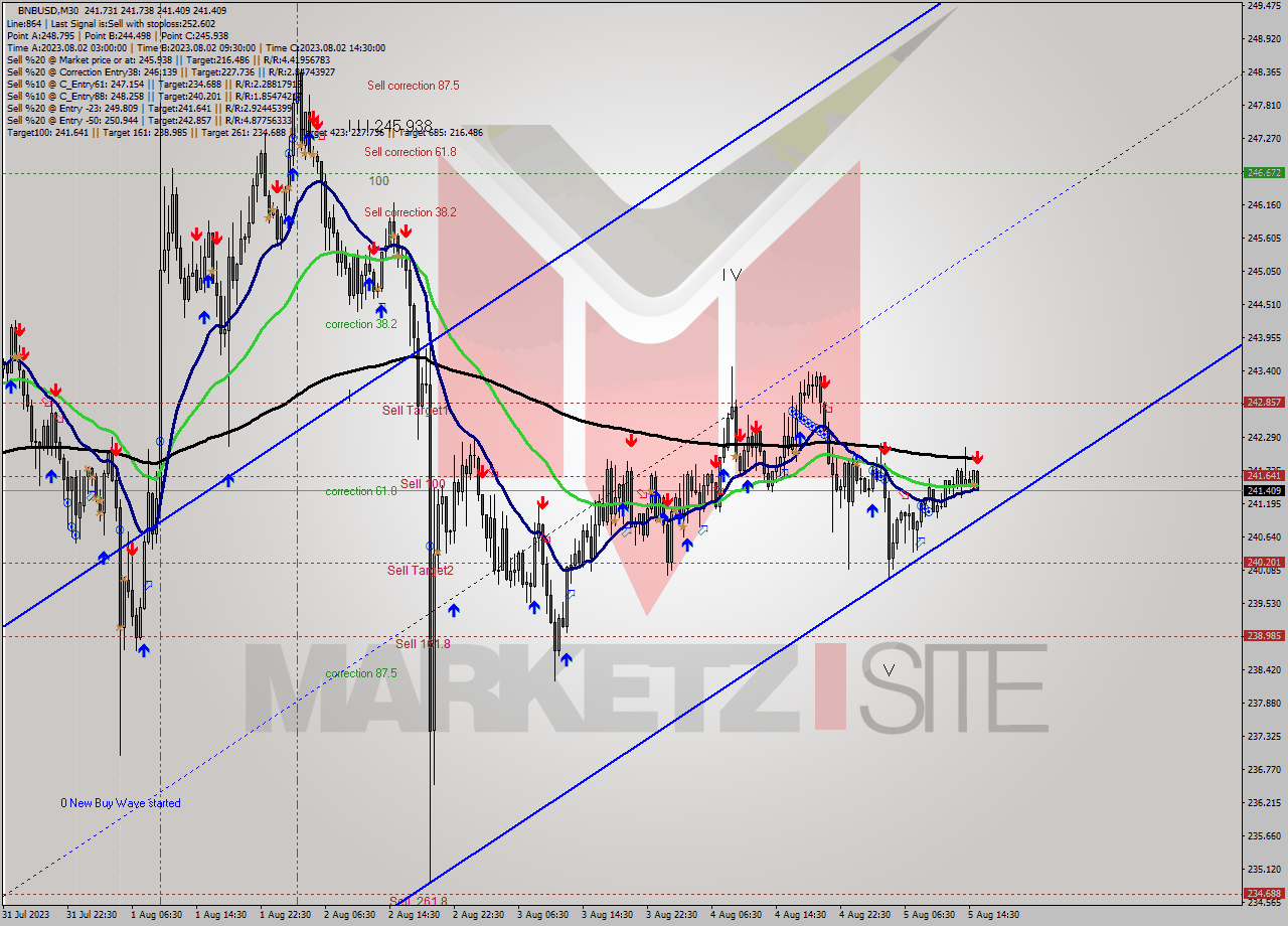 BNBUSD M30 Signal