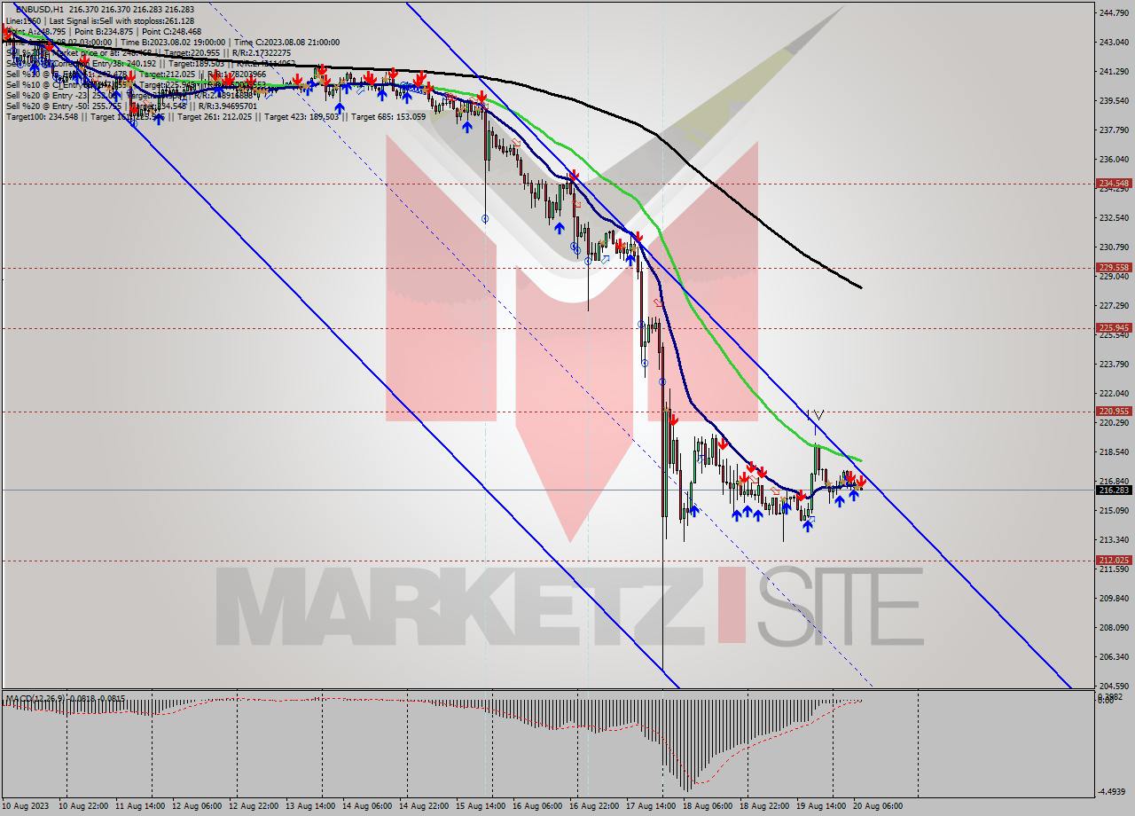 BNBUSD H1 Analysis BNBUSD H1 Signal