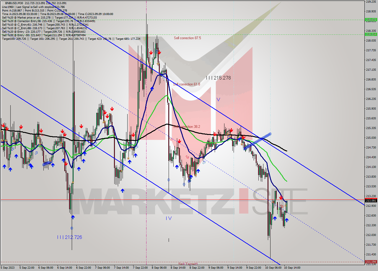 BNBUSD M30 Signal