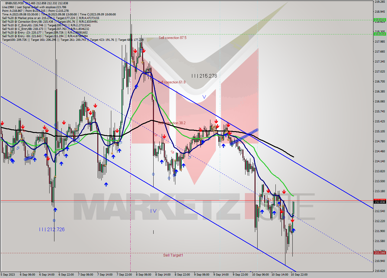 BNBUSD M30 Signal