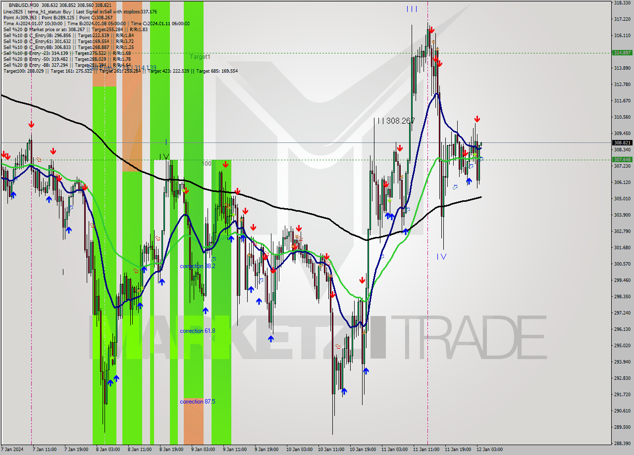 BNBUSD M30 Signal