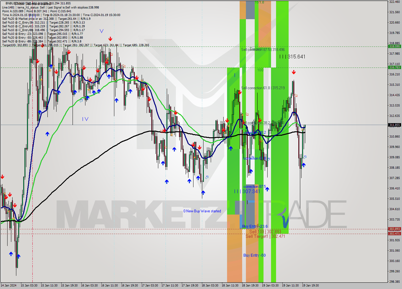 BNBUSD M30 Signal