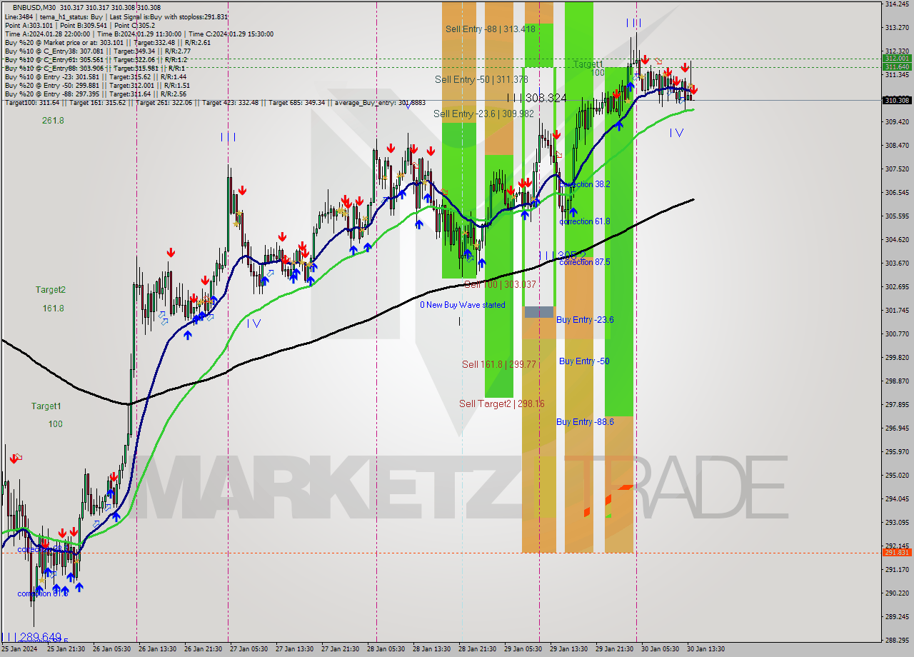 BNBUSD M30 Signal