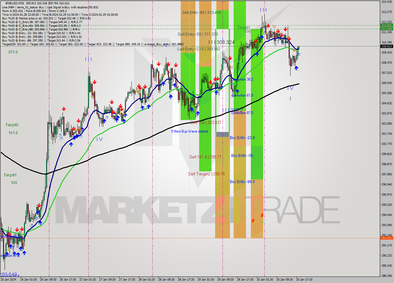 BNBUSD M30 Signal