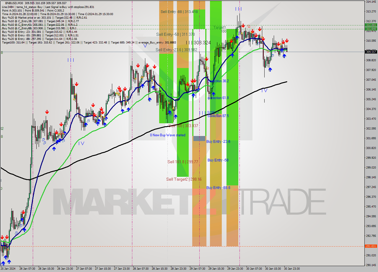BNBUSD M30 Signal