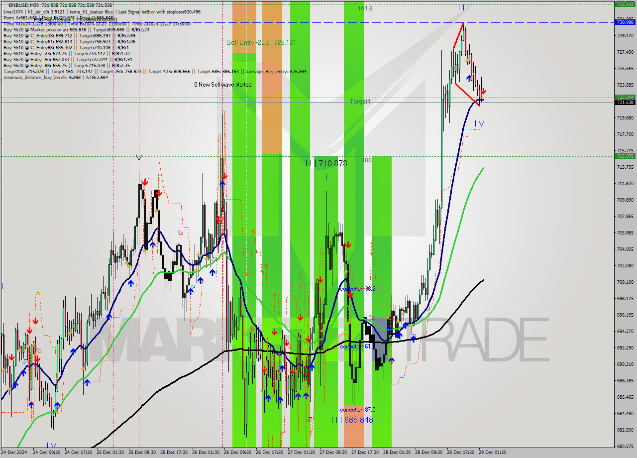BNBUSD M30 Signal