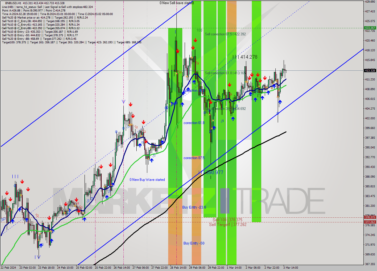 BNBUSD H1 Analysis BNBUSD H1 Signal
