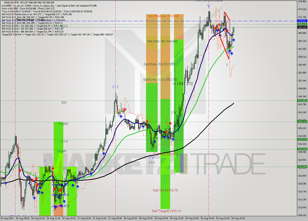 BNBUSD M30 Signal
