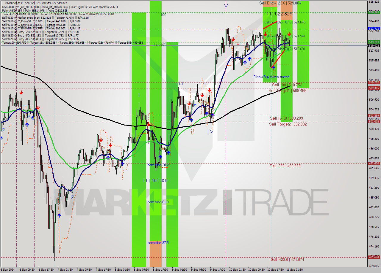 BNBUSD M30 Signal