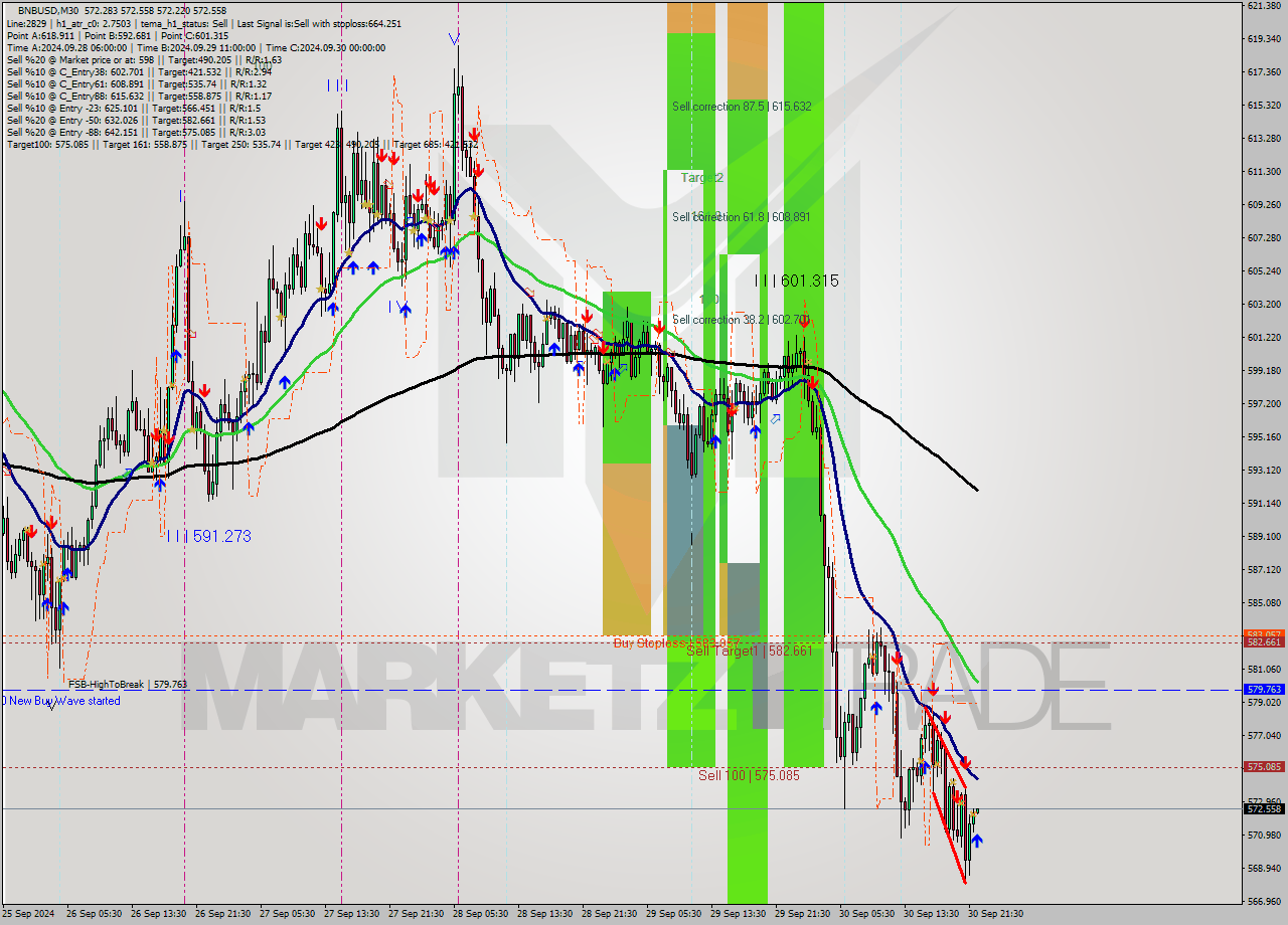 BNBUSD M30 Signal