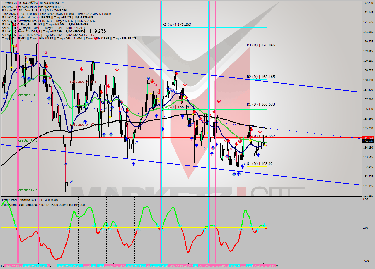 XMRUSD H1 Analysis XMRUSD H1 Signal