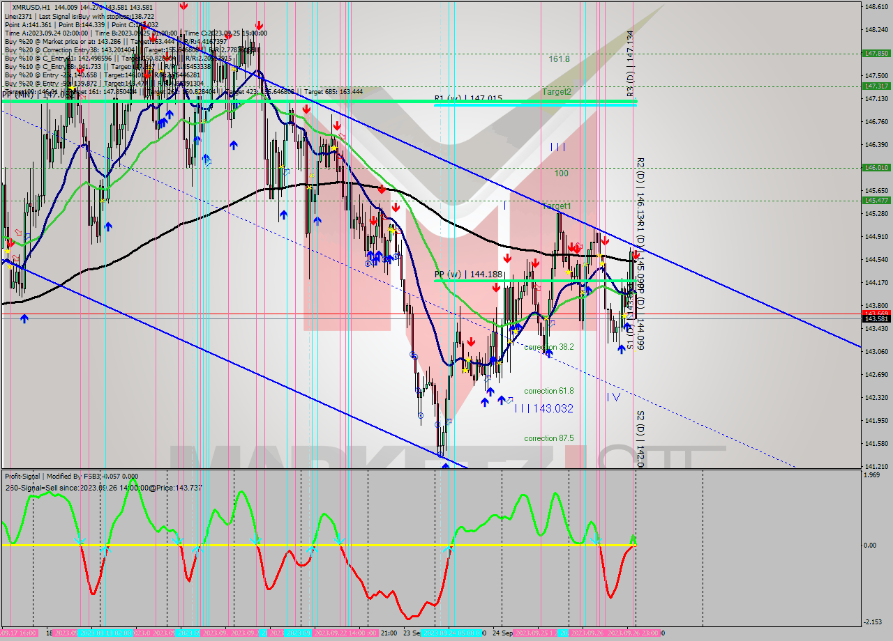 XMRUSD H1 Analysis XMRUSD H1 Signal